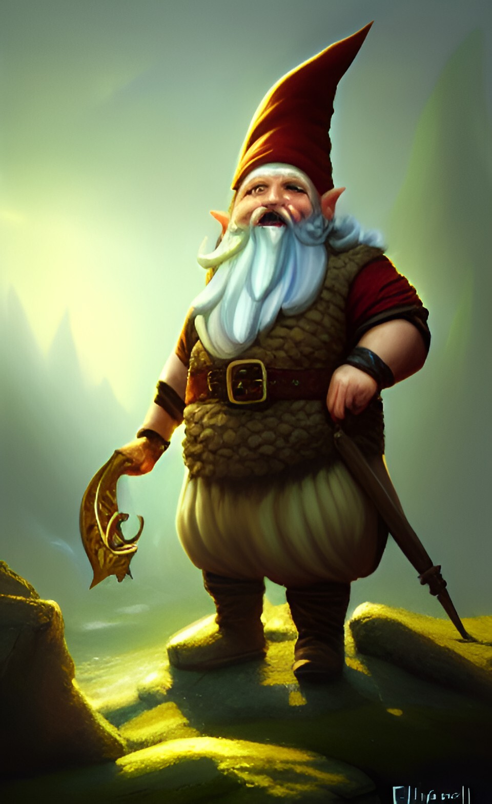 ArtStation - gnome rpg 2700 jpg pack wombo art | Artworks