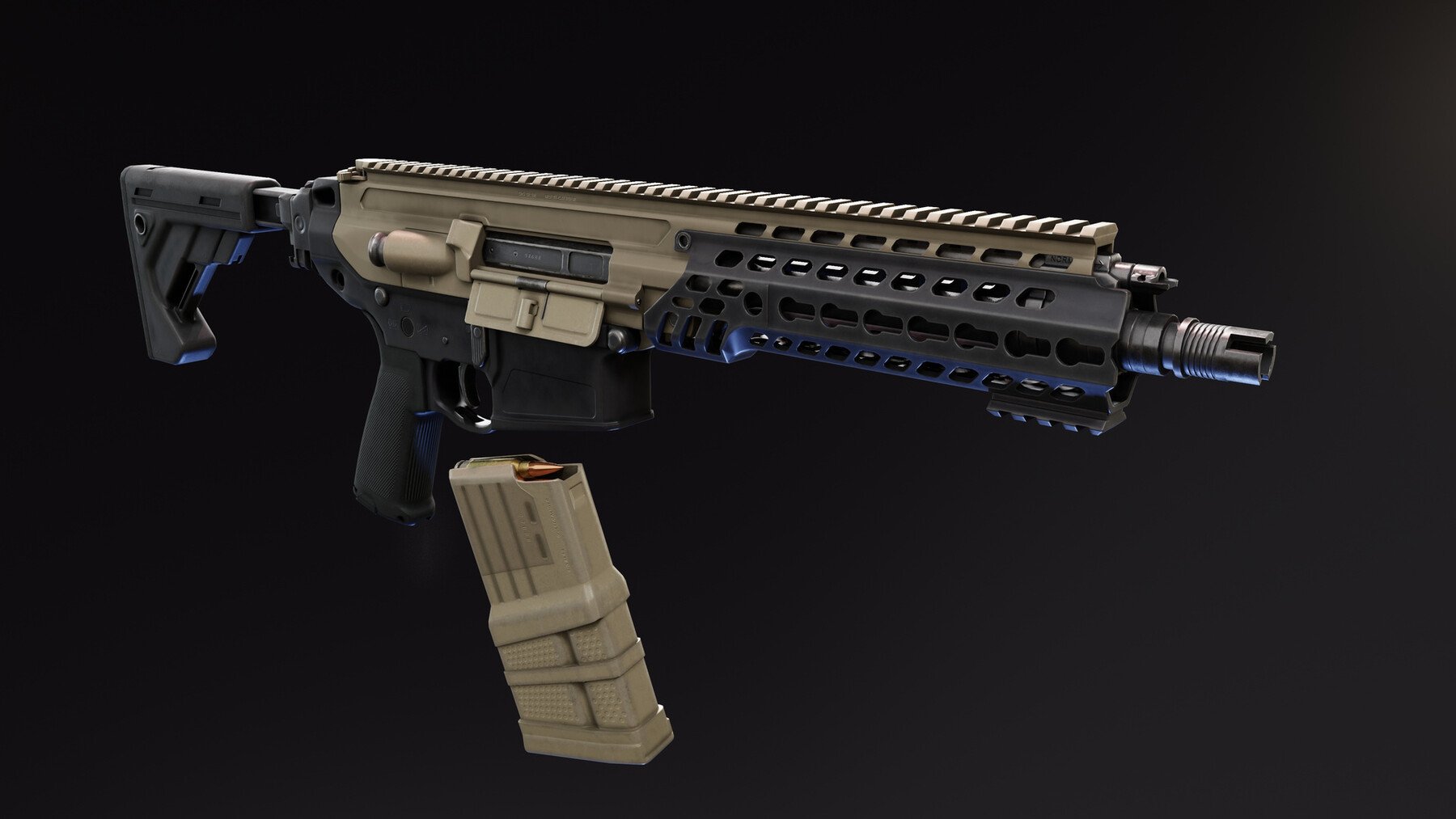 ArtStation - Sig MCX Raptor | Game Assets