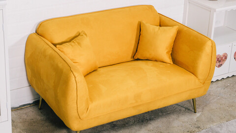 Reno 2 seater Aquatex design sofa