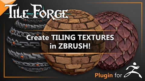 Tile Forge - Zbrush plugin for creating tiling textures