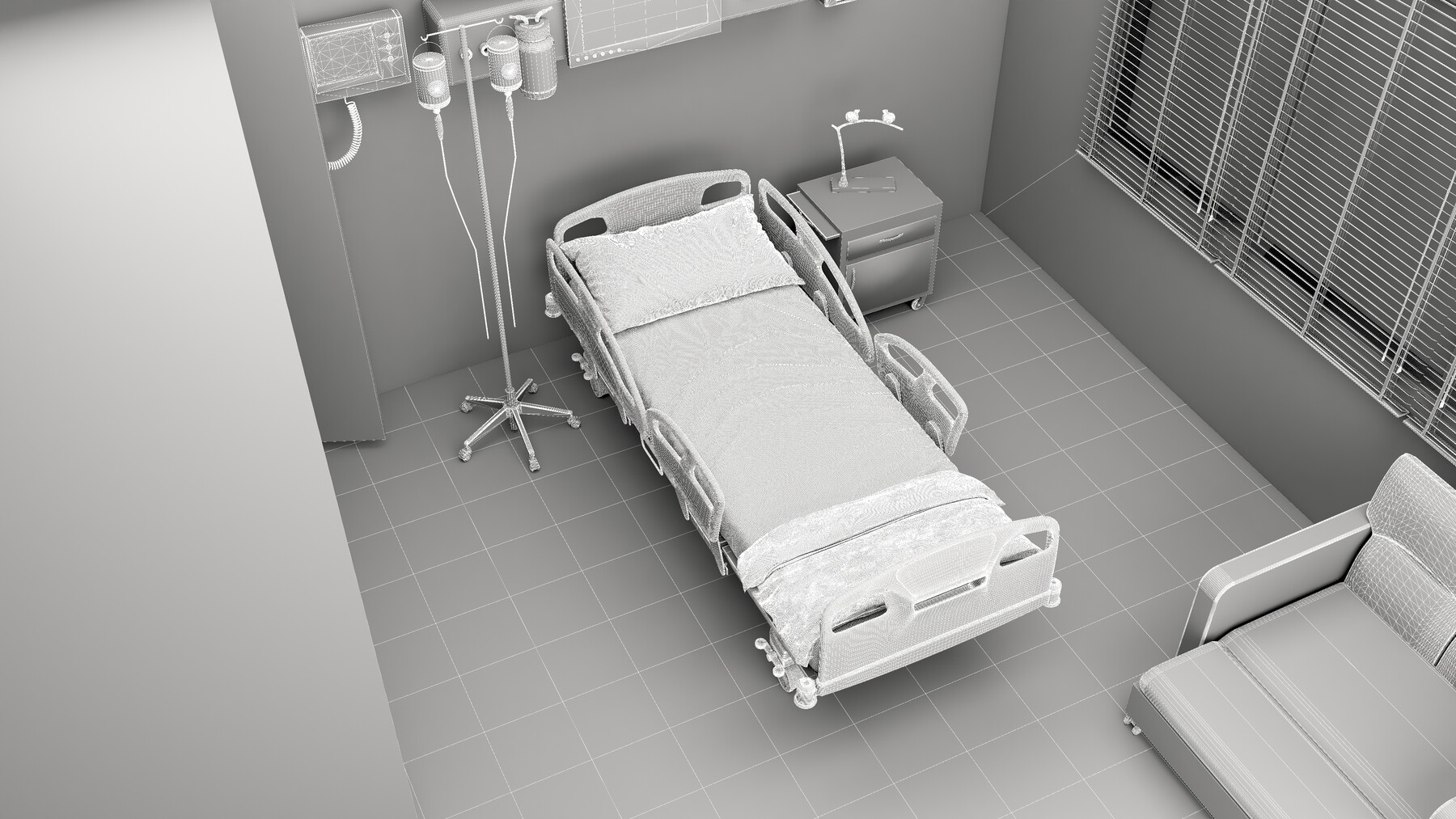 ArtStation - Hospital Room 5 - 4K | Resources