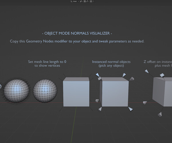 ArtStation Blender Object Mode Normals Resources