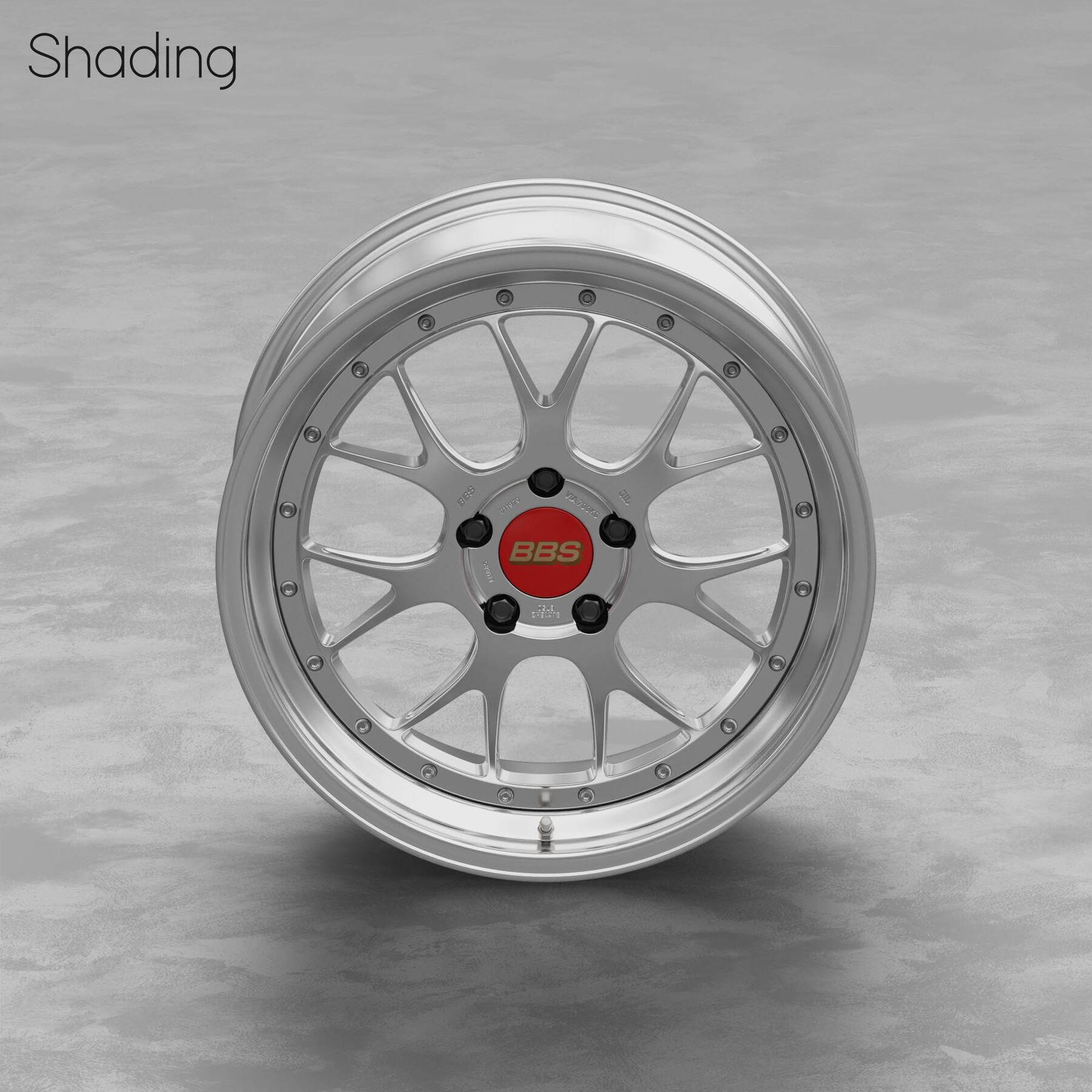 ArtStation BBS LMR Rim/Wheel 3D Model Resources
