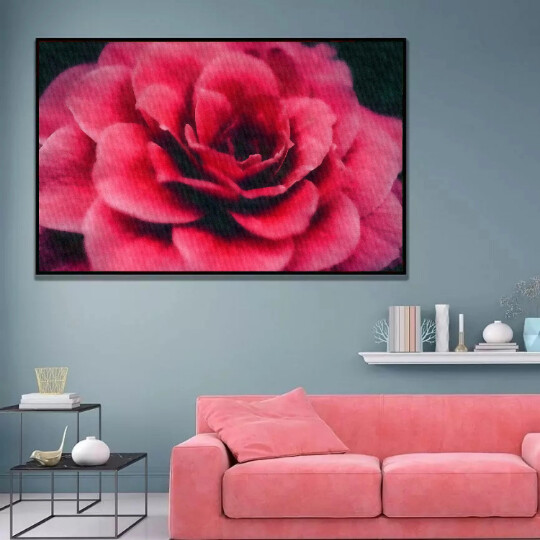 ArtStation - Printable Wall Art, Handmade, Flower Painting, Vintage ...