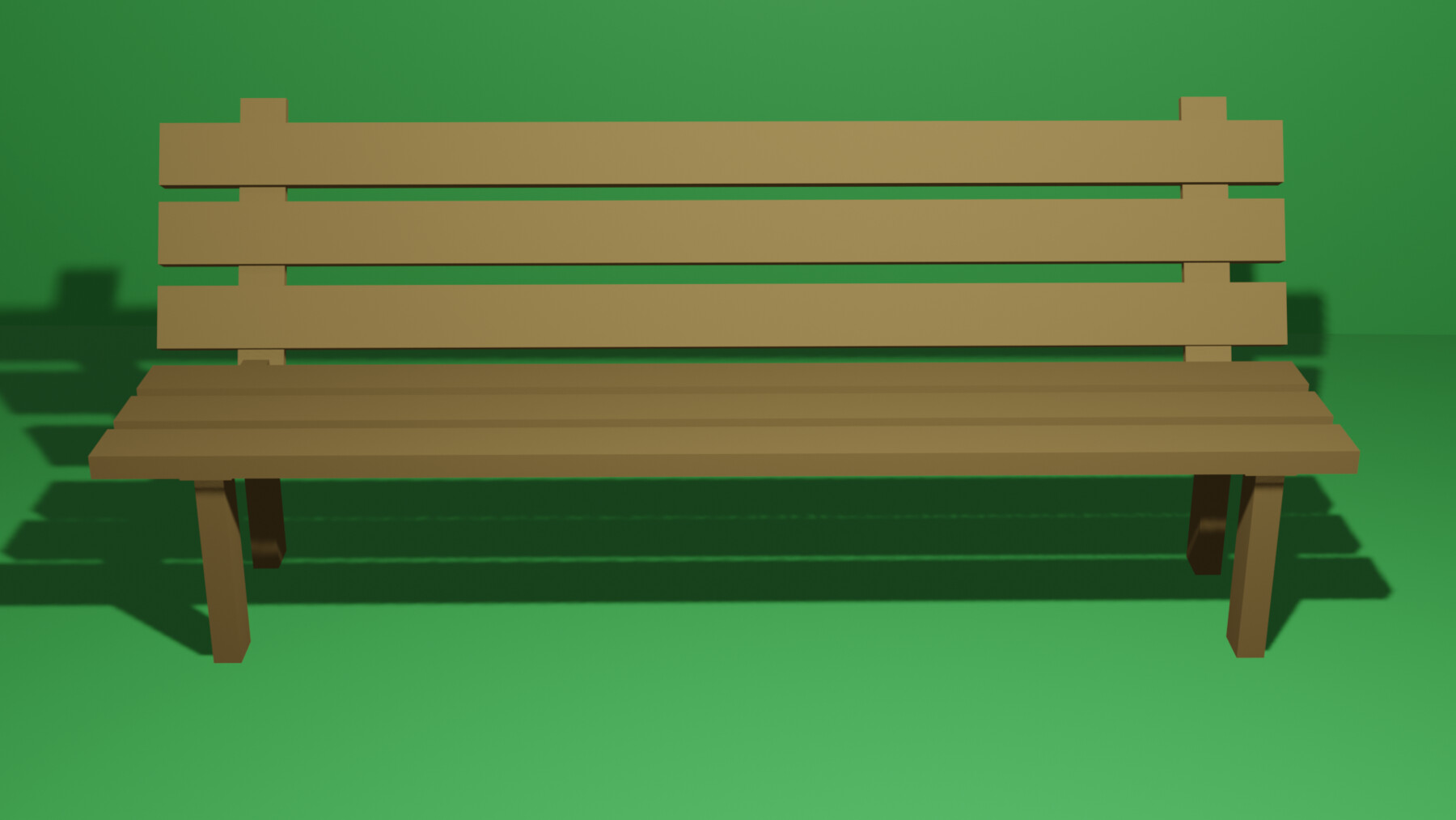 ArtStation - Park Bench