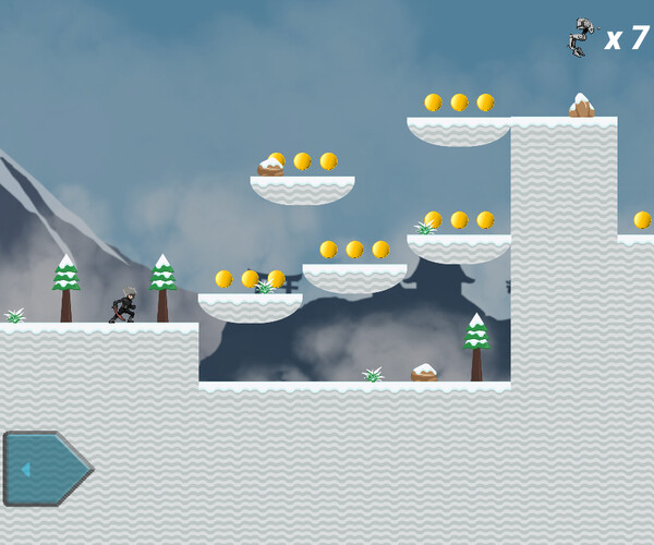ArtStation - 2D Platformer Endless Sidescroller Template Unity Source ...