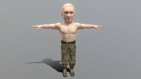 Cartoon Putin