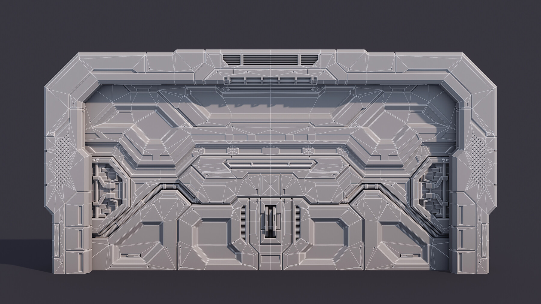 ArtStation - Sci-Fi Door Kit Vol 01 | Resources