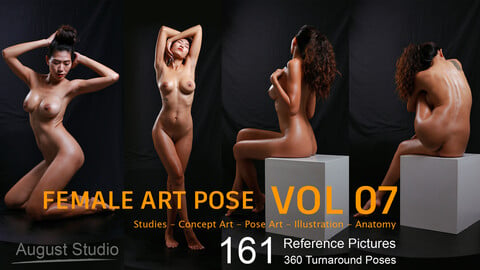 Female Art Pose - Vol 07 - Reference Pictures