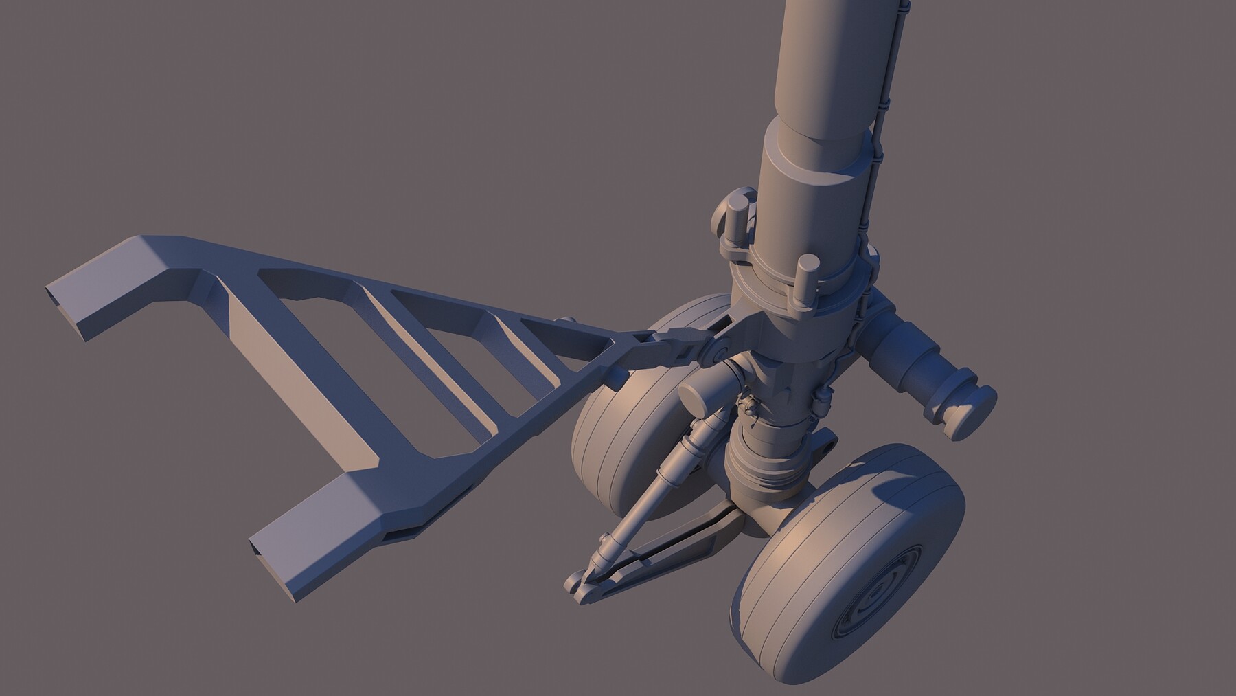 ArtStation - Landing gear - Chassi | Resources