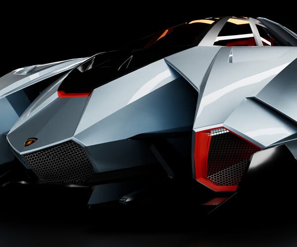 ArtStation - 2013 Lamborghini Egoista 3D Model | Resources