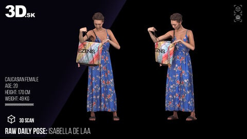 Raw Daily Pose | Isabella De Laa Dressed Bag
