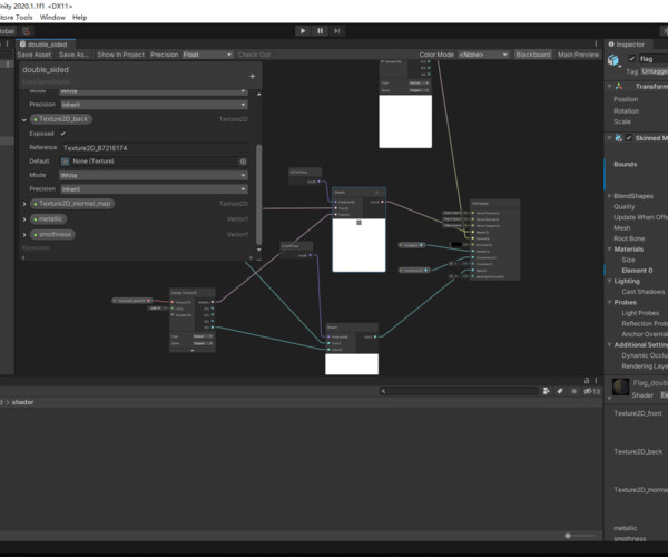 ArtStation - Unity Shader - Double Sided Effect | Game Assets