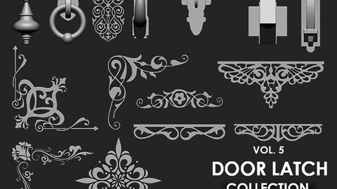 Door Latch IMM Brush Pack 15 in One vol. 5