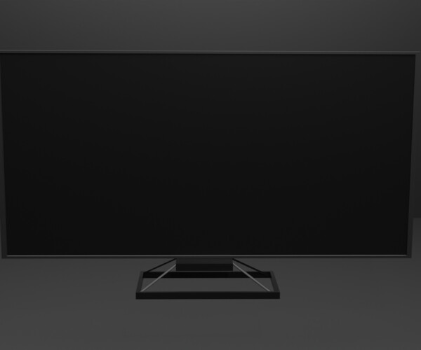 ArtStation - Simple television (TV) | Game Assets