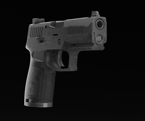 ArtStation - Pistol P320 | Game Assets