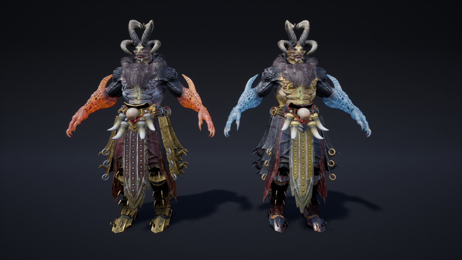 ArtStation - Demon (RPG) | Game Assets