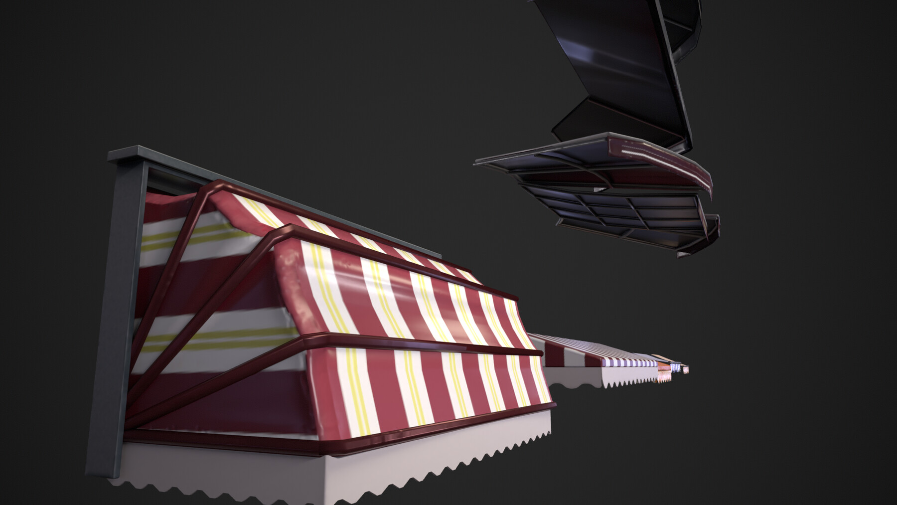 ArtStation Awning Kit Game Assets