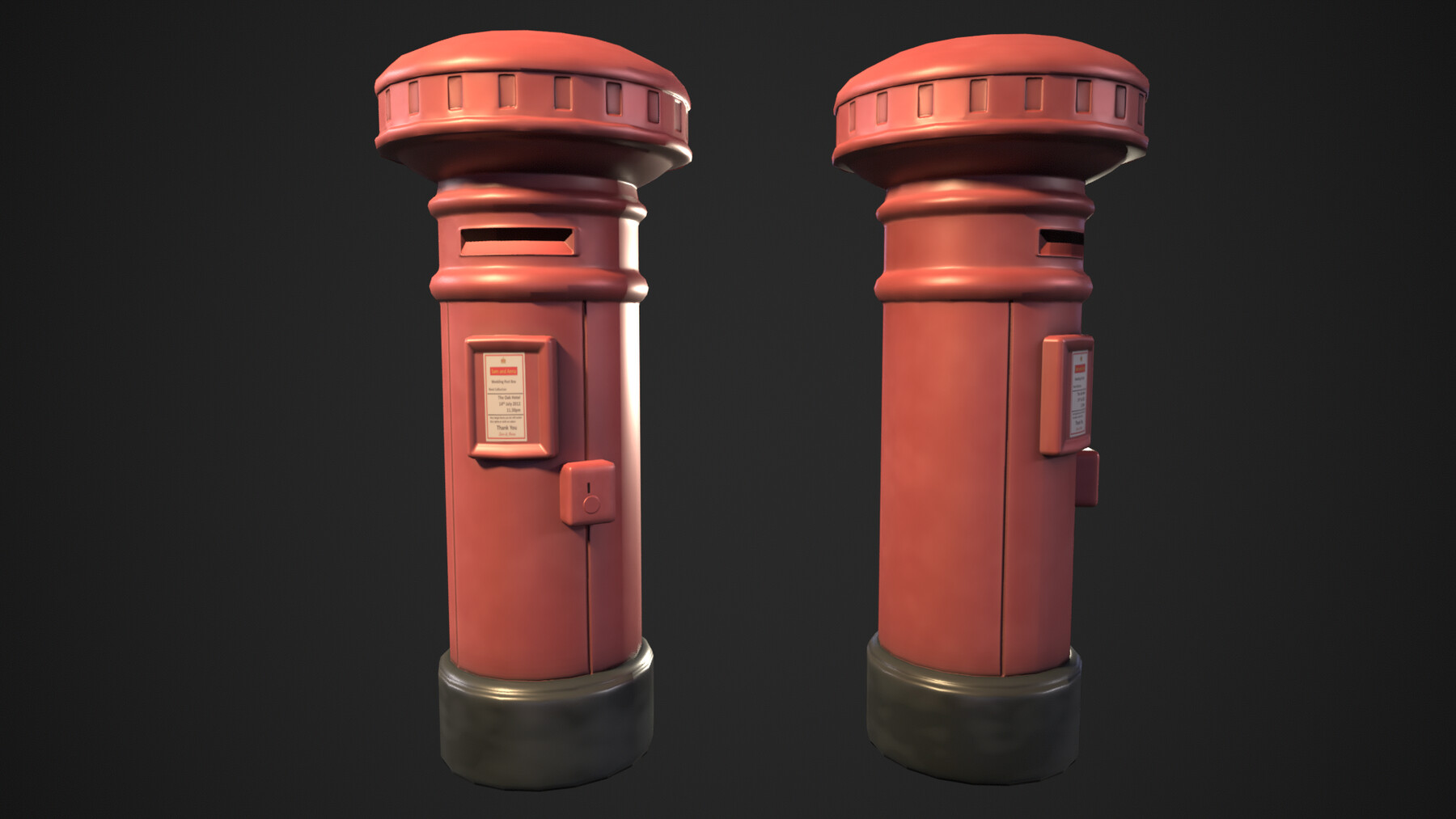 Artstation - British Mailbox 