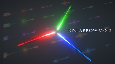 Effect VFX for Unity - 3D RPG Arrow VFX 2