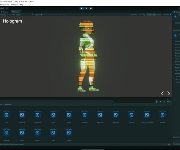 ArtStation - Unity VFX - 2D Shader Pack | Game Assets