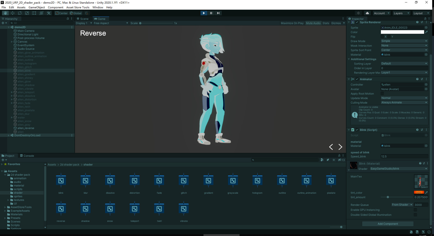 ArtStation - Unity VFX - 2D Shader Pack | Game Assets