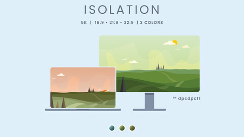 Isolation - 5K Wallpaper Pack