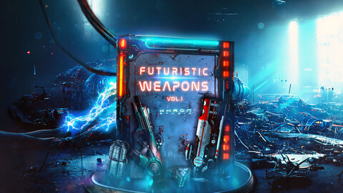 Futuristic Weapons Vol 1