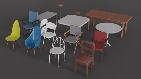 Chairs and Tables