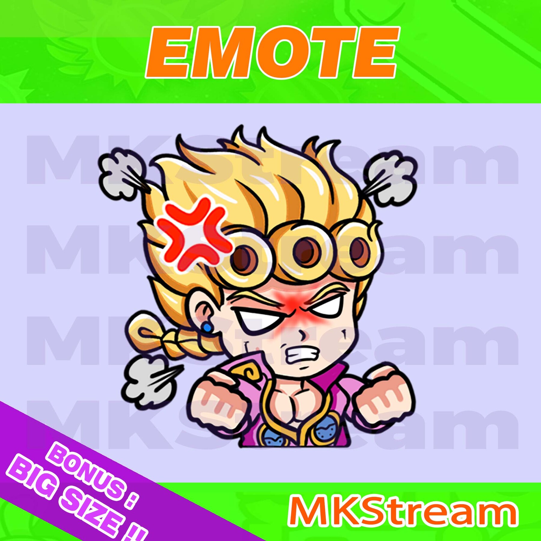 ArtStation - Twitch emotes jojo dio brando laugh