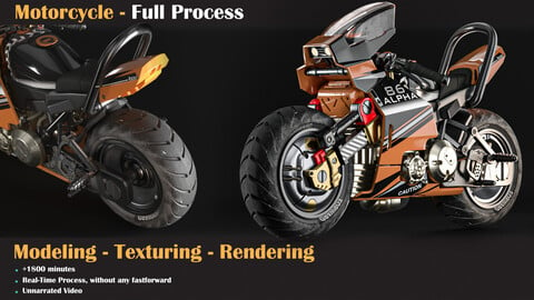Motorcycle Tutorial Full process