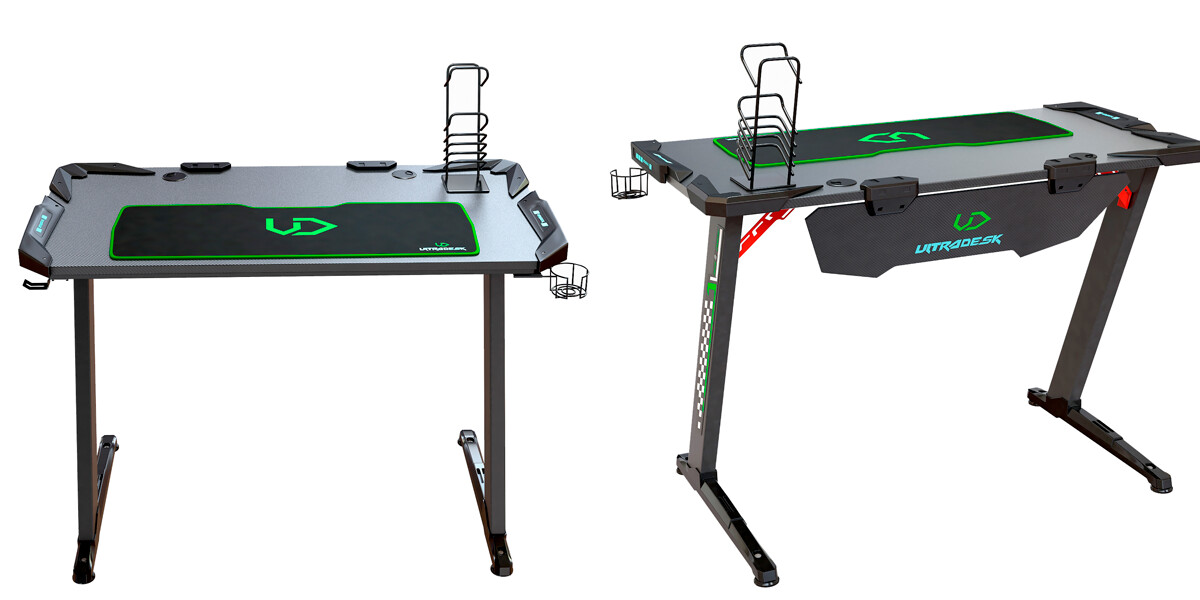 ArtStation Computer gaming table Ultradesk gamingowe SPACE Resources