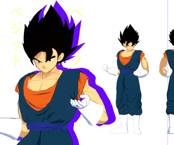 ArtStation - 3D Vegito Rigged | Resources