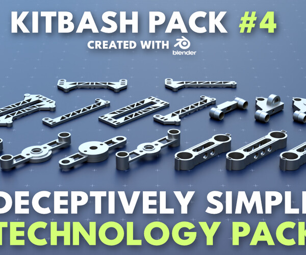 ArtStation - Simple Kitbash Bundle #Ultimate!1 | Resources