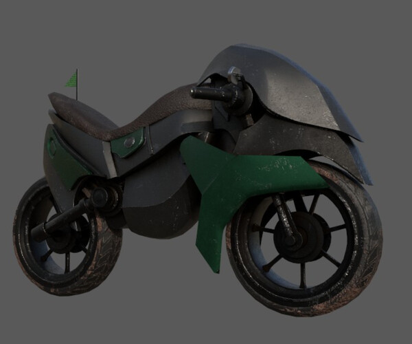 ArtStation MotorCycle Pack Game Assets