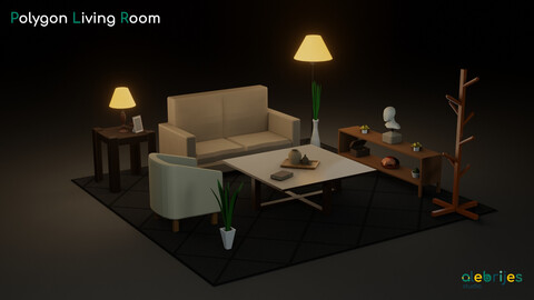 Polygon Living room