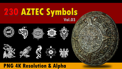 220 AZTEC Symbols Alpha (Vol.3)