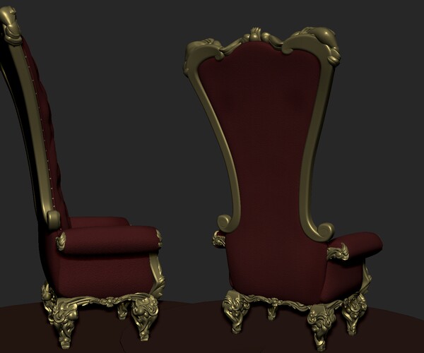 ArtStation - Decorative chair | Resources