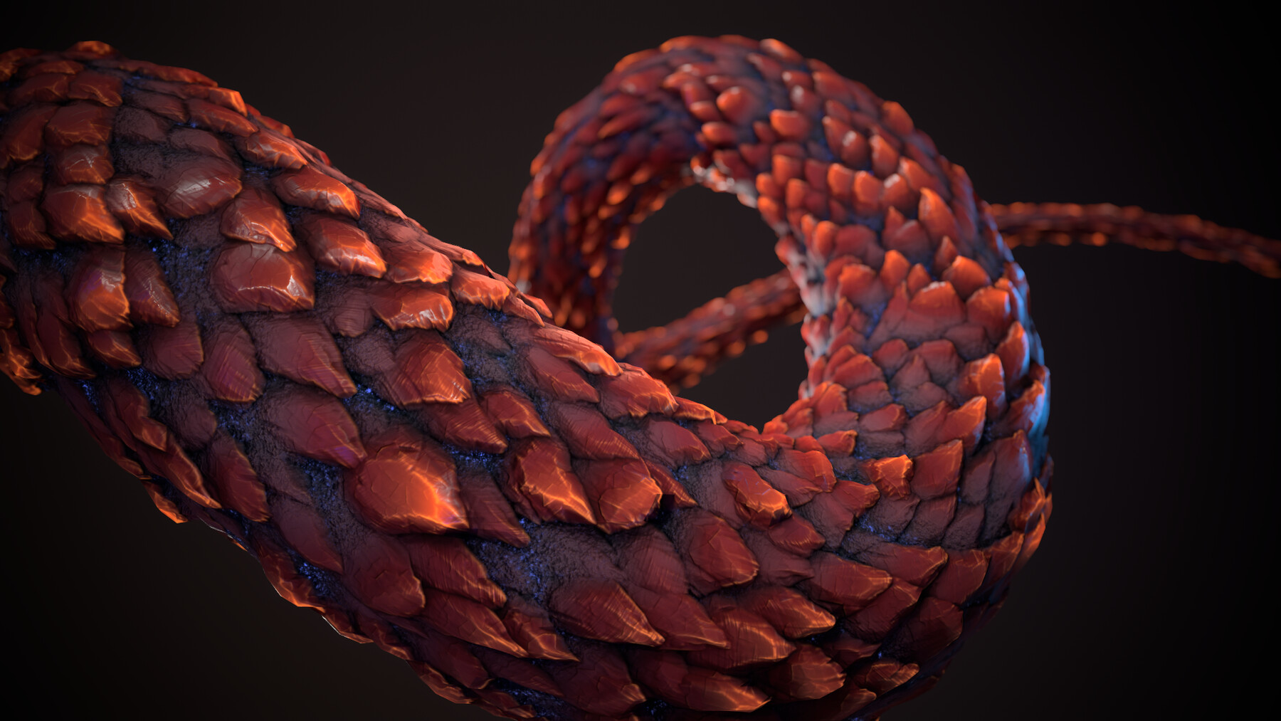 ArtStation - Reptile scales Substance Material