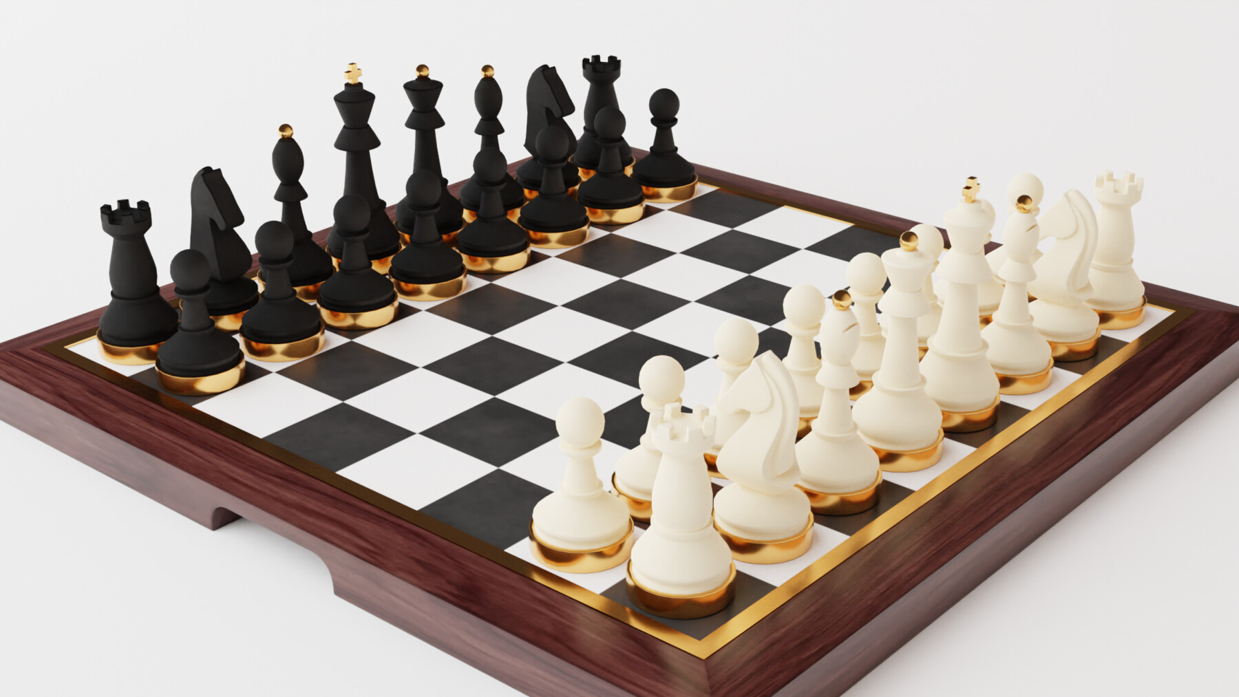 ArtStation - Chess Set | Game Assets