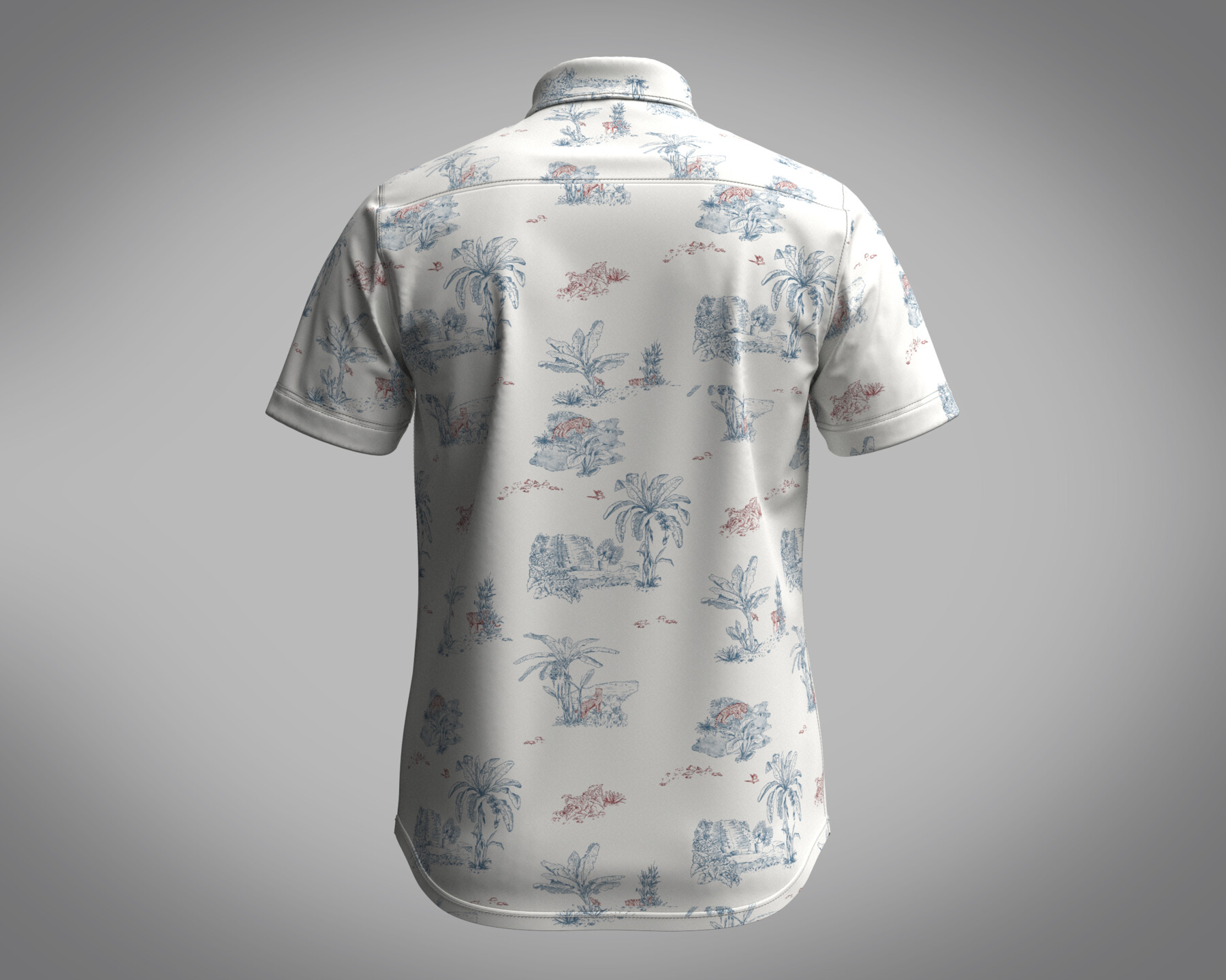 JOBBS SHORT SLEEVE PRINTED  SHIRT main image 0