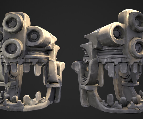 artstation-stone-face-game-assets