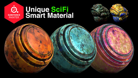 Unique Sci-Fi Smart Materials Pack
