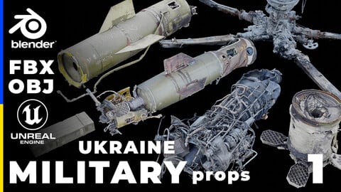 SCANS from Ukraine l Military_props Vol.1 | FREE