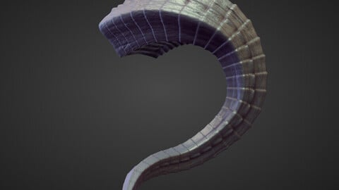 HORN25 high poly sculpt