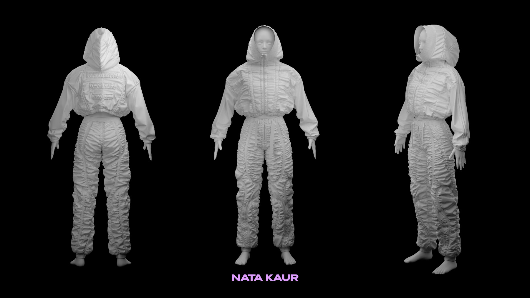 ArtStation - Cyber Sportwear Suit/ Clo 3d/ Marvelous Designer+ OBJ+FBX ...