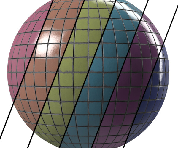 ArtStation Tiles Materials 40 Ceramic Glass Tiles Pbr 4k Seamless