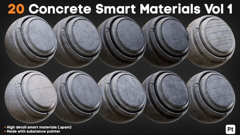 20 Concrete Smart Materials - Vol 1