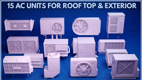 15+ AC Units For Rooftop & Exterior