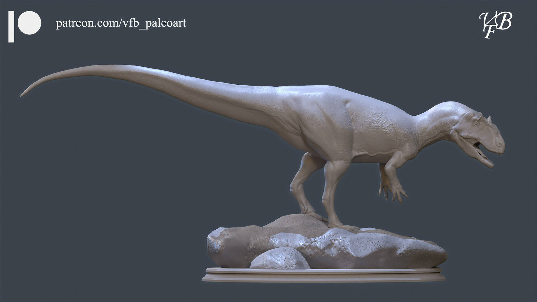 ArtStation - Saurophaganax maximus for 3D printing | Resources